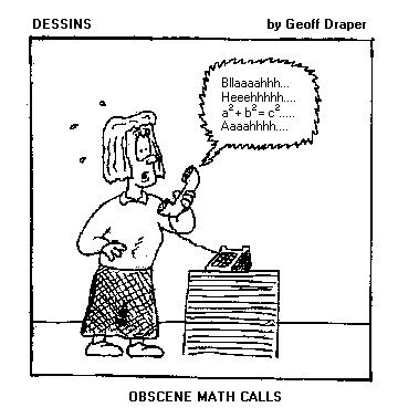 Obscene Math Calls